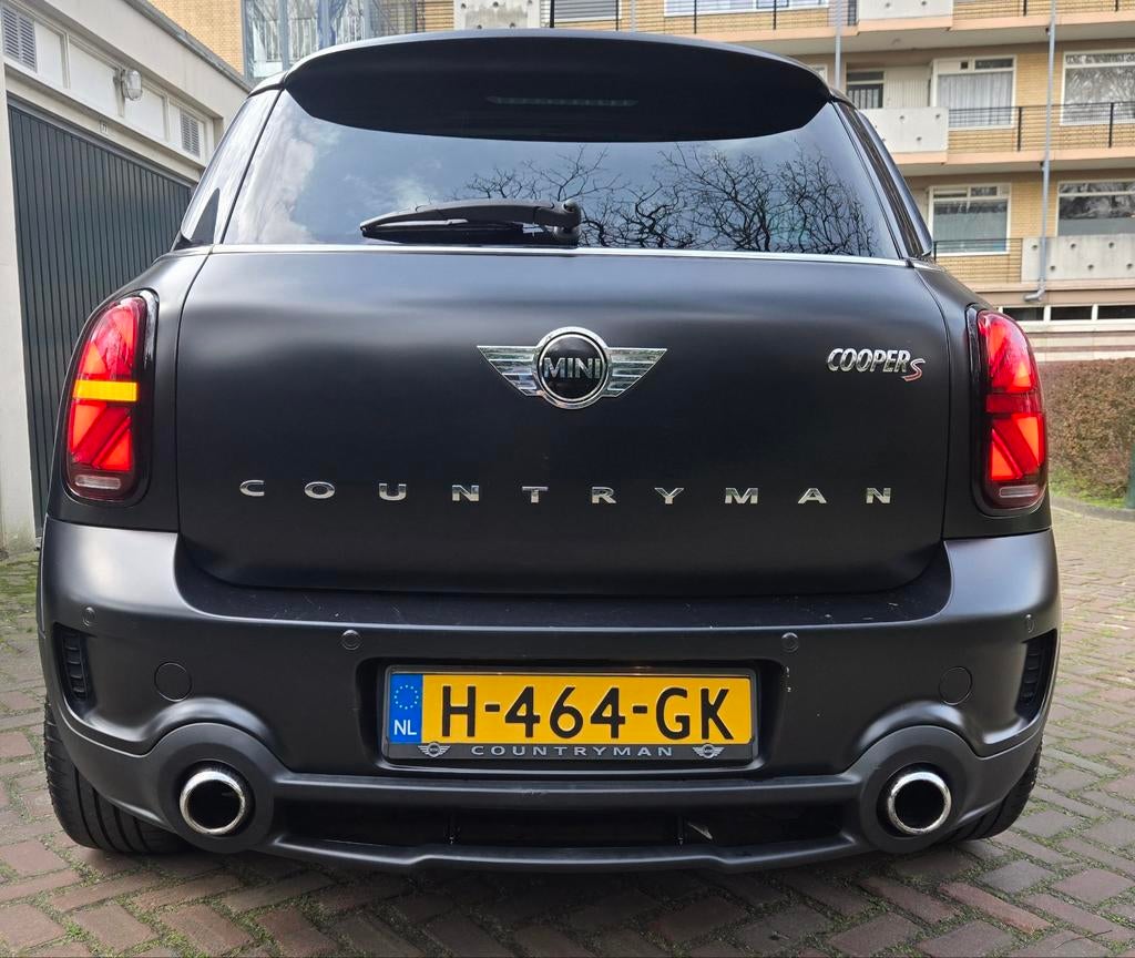 Mini Countryman Cooper S ALL4 Automaat, JCW, 190pk, Auto's, Automaat, USB, 1600 cc, Zwart