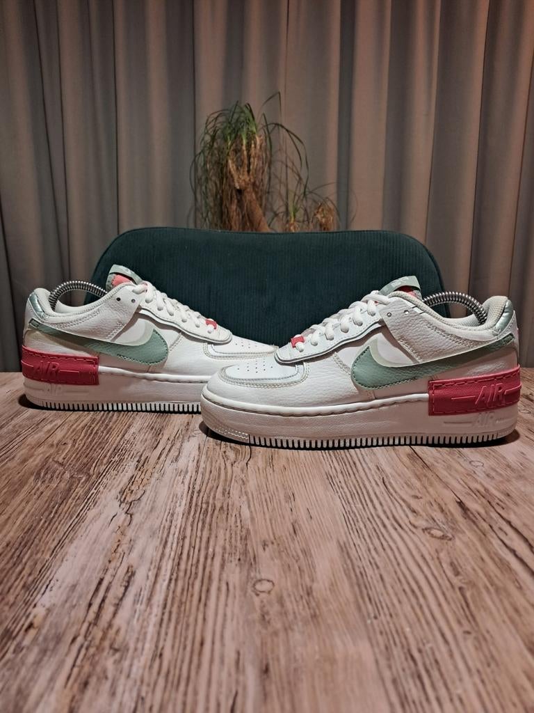 Nike Air Force 1 Shadow 'Sea Foam' Size 37,5, Kleding | Dames, Schoenen, Wit, Nike, Ophalen of Verzenden, Sneakers of Gympen