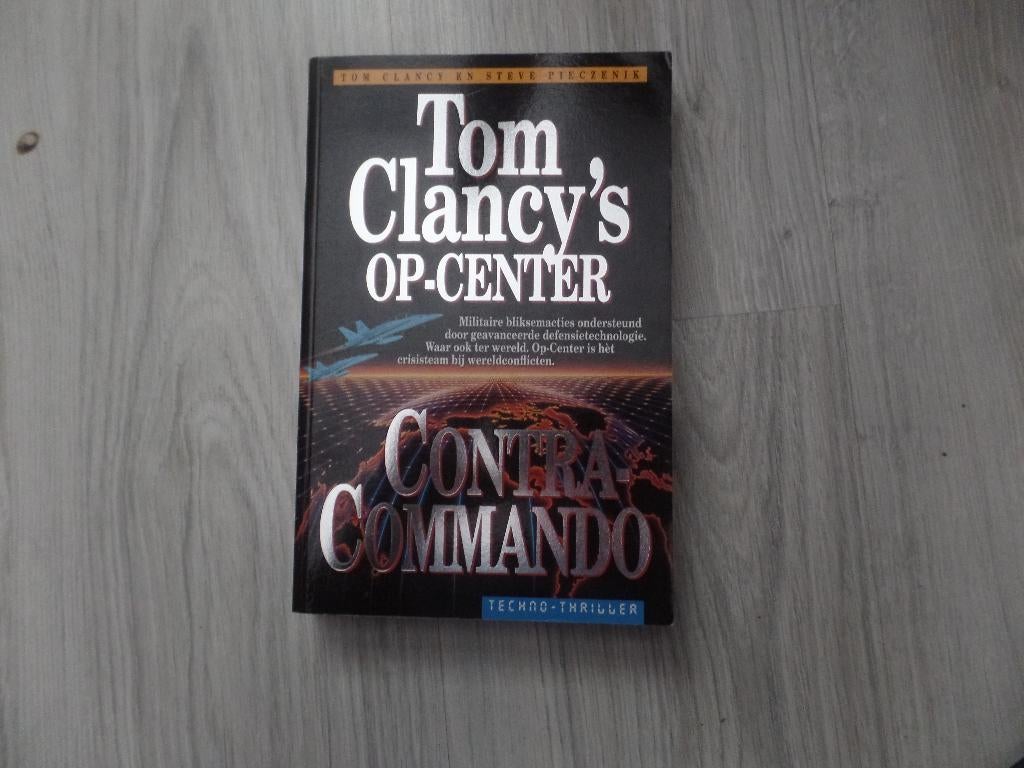 Tom Clancy Op-ceter Contra commando, Ophalen of Verzenden, Gelezen, Tom Clancy, Amerika