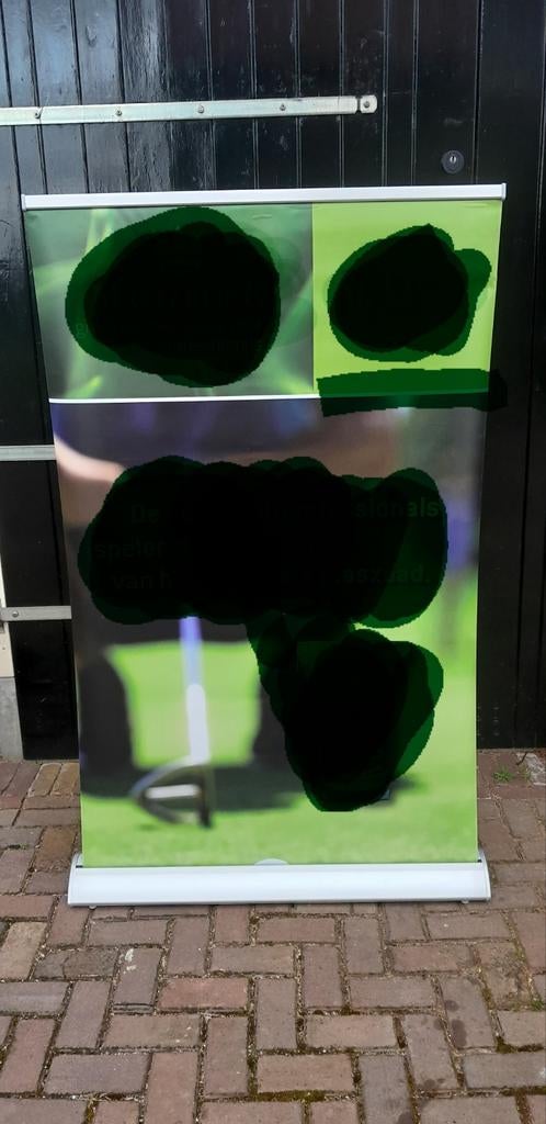 Roll Up banner, Ophalen