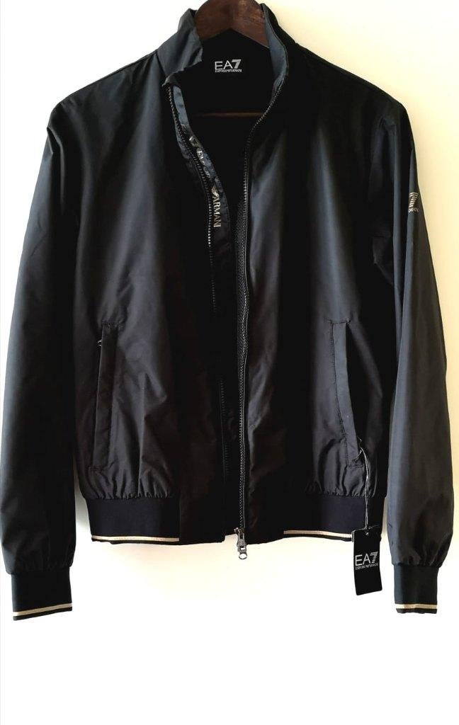 NIEUW - EA7 Emporio Armani Bomber Jacket – maat XXS, Zwart, Nieuw, Ophalen of Verzenden, Emporio Armani