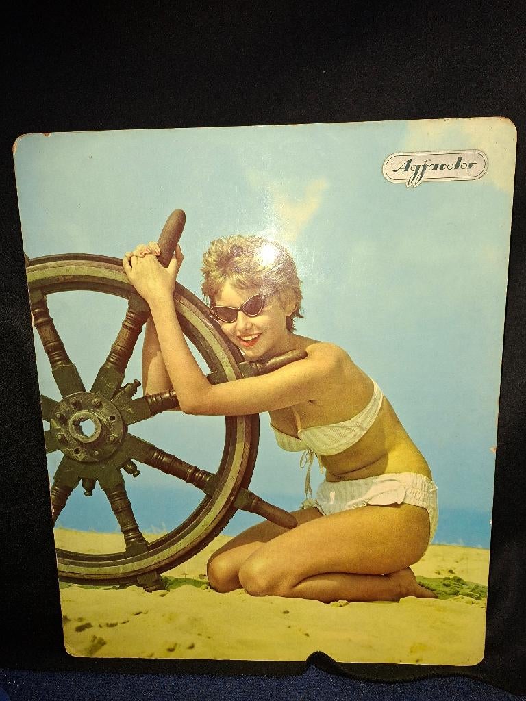 Agfa color poster DA.728, Ophalen, Gebruikt, Reclamebord