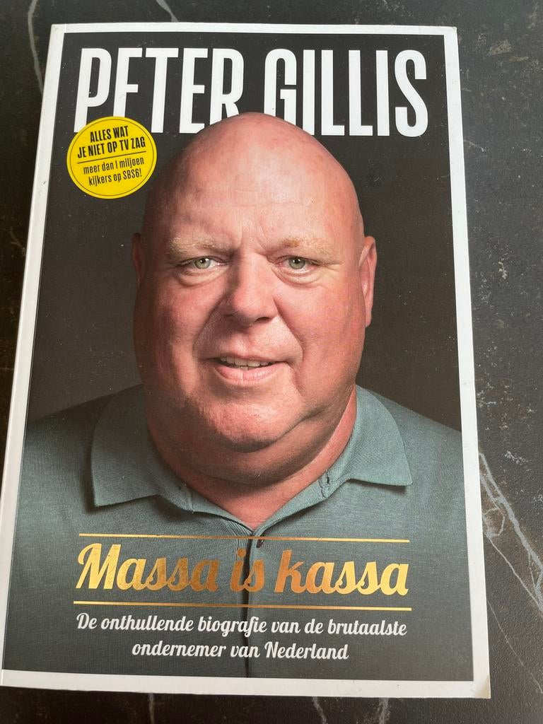 Massa is kassa. Peter Gillis., Ophalen, Zo goed als nieuw