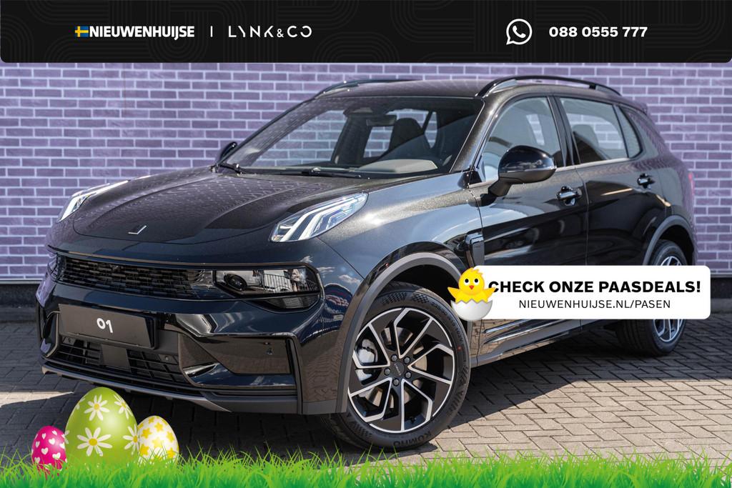Lynk & Co 01 1.5 Core PHEV | Model 2025 | Adaptieve Cruise C, 4 cilinders, Zwart, Hybride Elektrisch/Benzine, 1835 kg