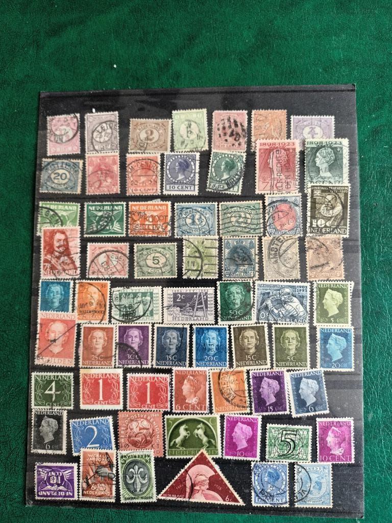 postzegels, Verzenden, Na 1940, Gestempeld