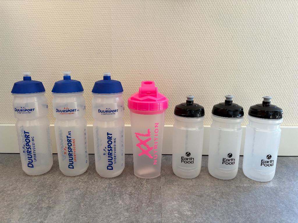 Bidons en Shaker, 7 stuks, Ophalen of Verzenden, Nieuw