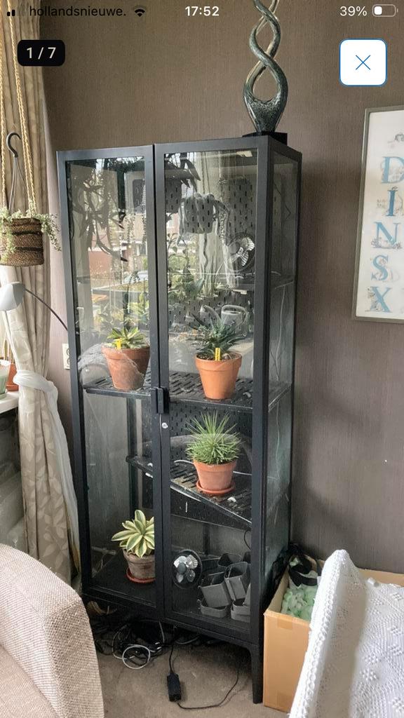 Milsbo kast. Kweekkast/ greenhouse, Ophalen of Verzenden, Zo goed als nieuw, 25 tot 50 cm, Minder dan 100 cm