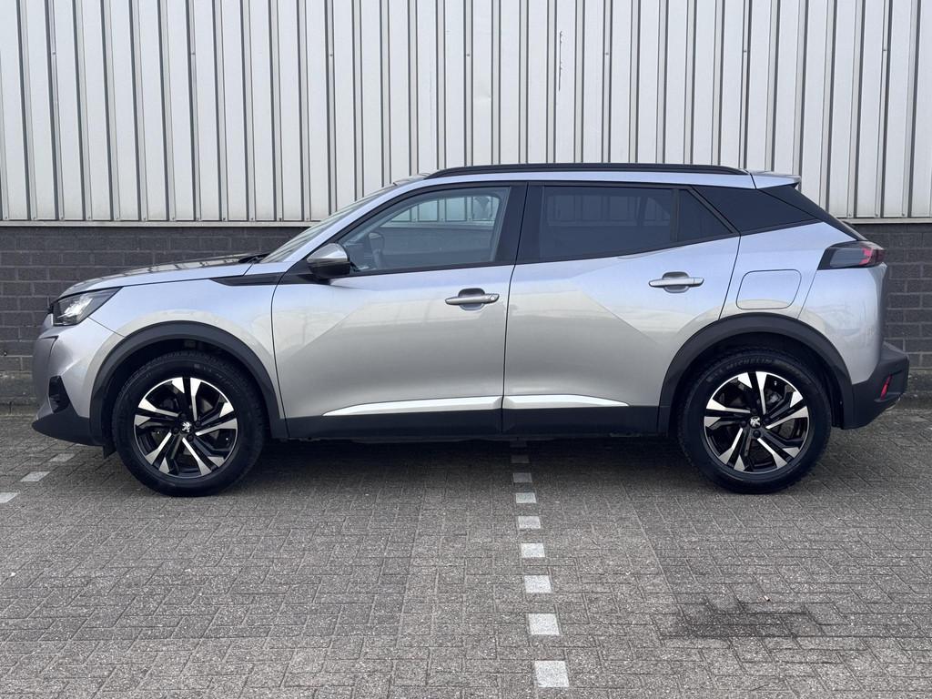 Peugeot 2008 1.2 PureTech Allure Pack Automaat | ACC | Apple, Stof, Gebruikt, 1199 cc, Met garantie (alle)