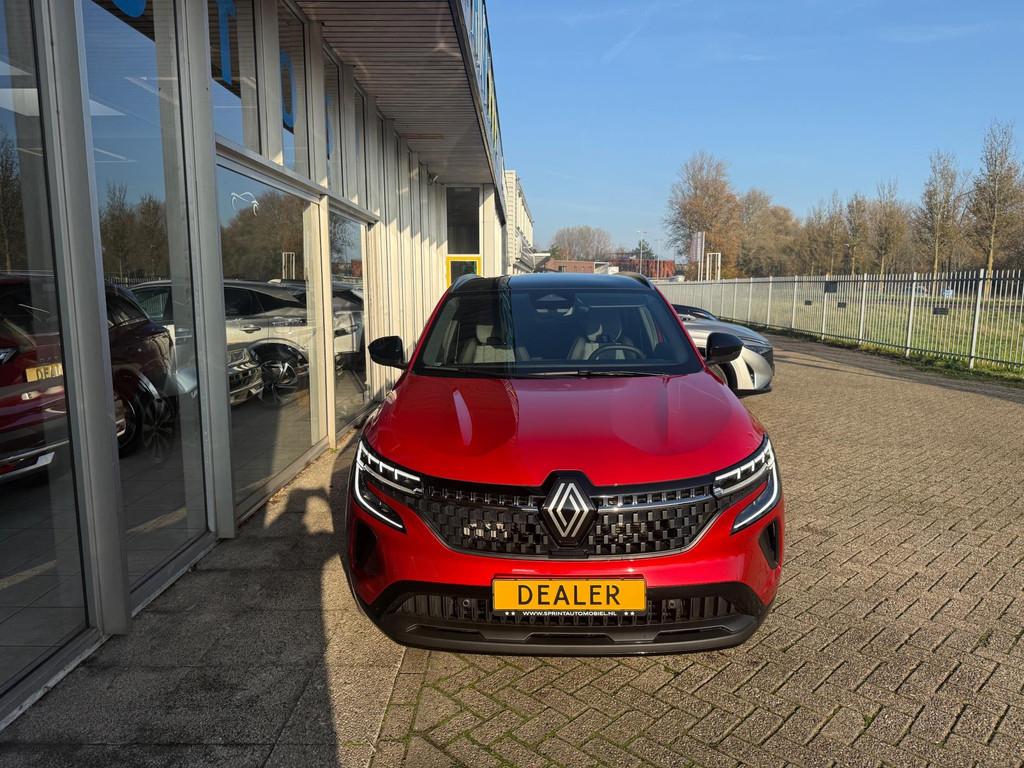 Renault Austral 1.3 mild hybrid 160 techno 158PK / PANORAMAD, Gebruikt, Zwart, 4 cilinders, Leder en Stof