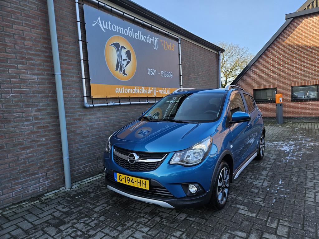 Opel KARL 1.0 Rocks Online Edition (bj 2019), Voorwielaandrijving, 839 kg, Stof, Gebruikt