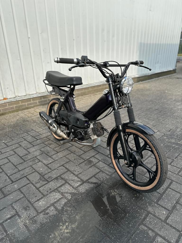 Tomos 65cc custom, Fietsen en Brommers, Brommers | Tomos, Ophalen, 65 cc, Zo goed als nieuw, 2 versnellingen