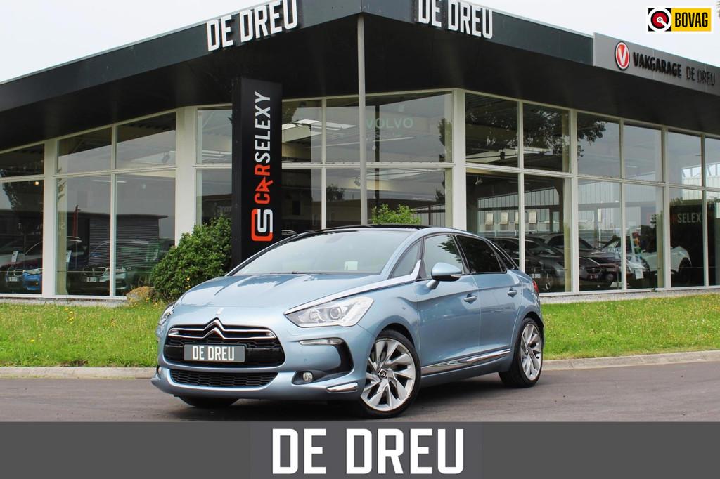 Citroen DS5 200pk Sport Chic | DENON | PANORAMA | TREKHAAK |, Auto's, Voorwielaandrijving, Euro 5, Gebruikt, Zwart