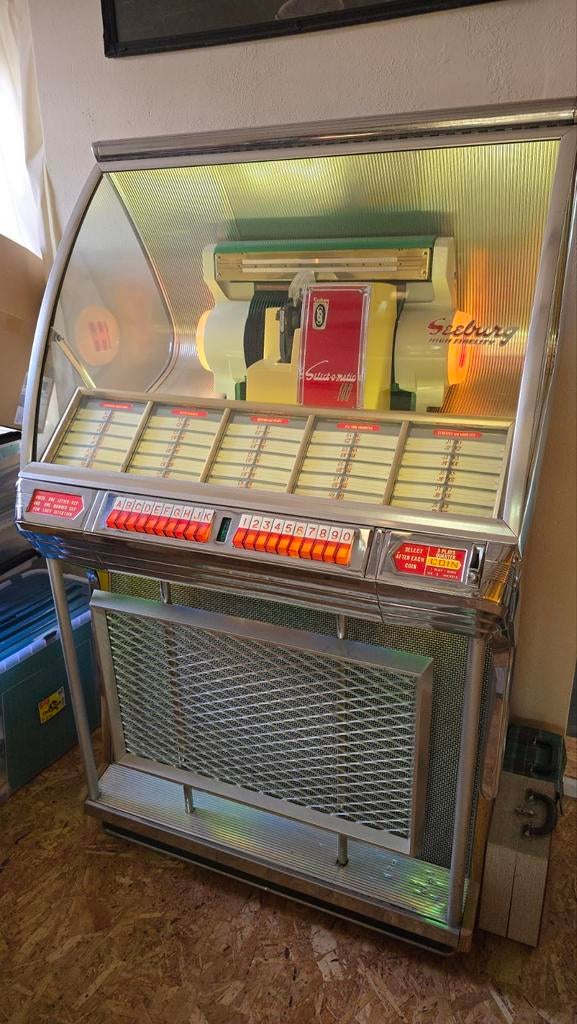 Jukebox Seeburg, Verzamelen, Automaten | Jukeboxen, Ophalen of Verzenden, Gebruikt, 1950 tot 1960, Seeburg