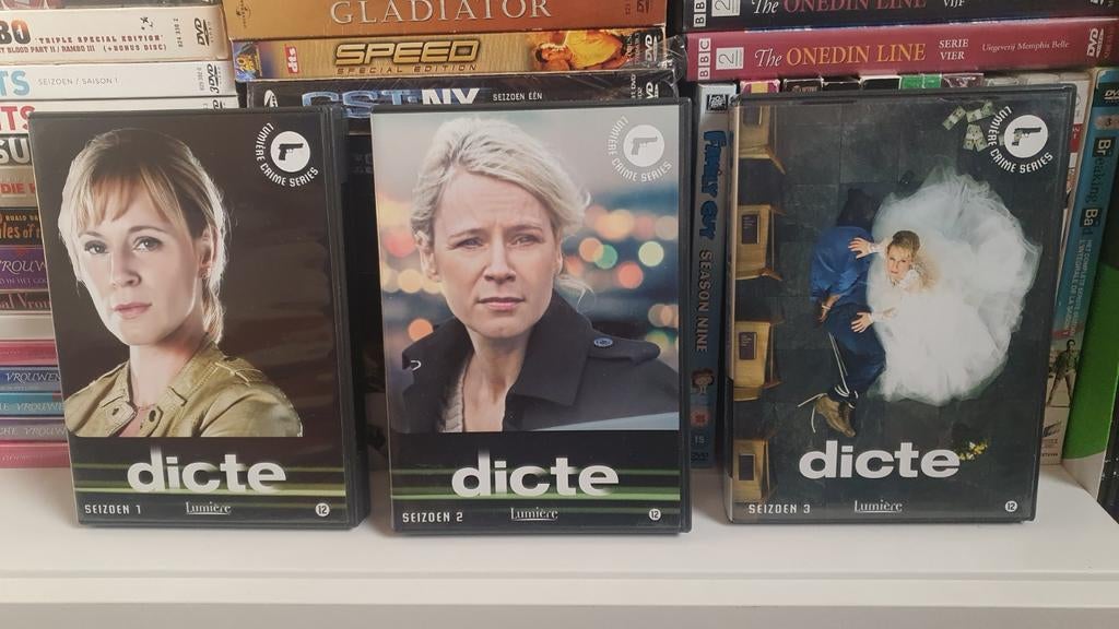 Dicte Seizoen 1, 2 en 3 DVD Boxset - Complete Serie, Cd's en Dvd's, Gebruikt, Boxset, Ophalen of Verzenden, Vanaf 12 jaar