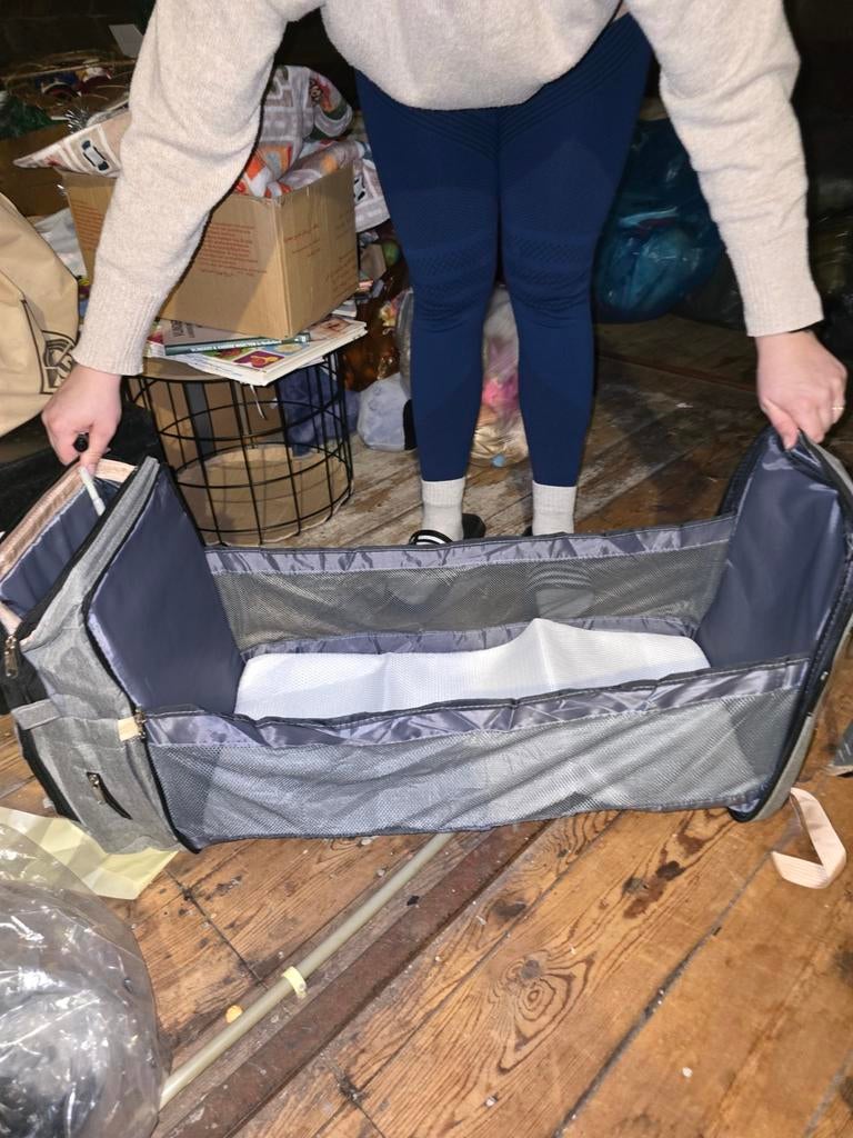 Rugzak uitklapbaar met verschoon vak, Ophalen, Nieuw, Rugzak