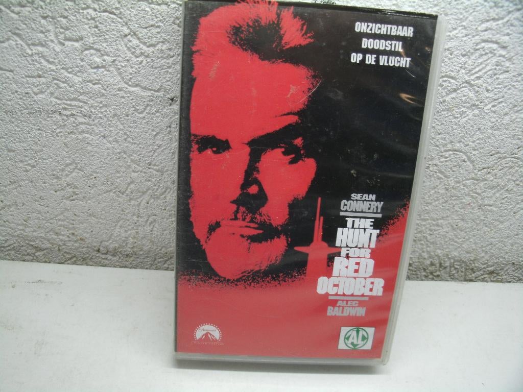vhs 181b the hunt for red october, Vanaf 16 jaar, Ophalen of Verzenden, Zo goed als nieuw, Actie en Avontuur