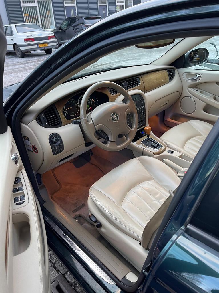 Jaguar X-type 3.0 V6 Executive AUT NL AUTO NAP, Gebruikt, Beige, Bedrijf, Euro 4
