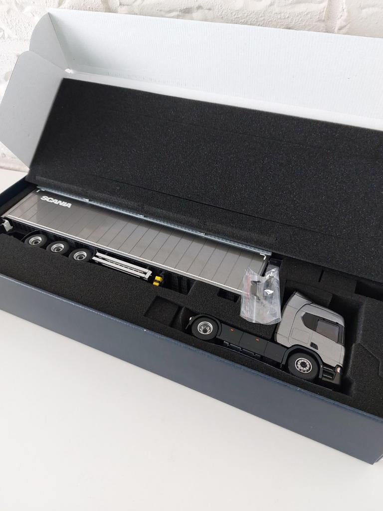 Tekno Scania R450 walking floor, Ophalen of Verzenden, Zo goed als nieuw, Bus of Vrachtwagen, Tekno