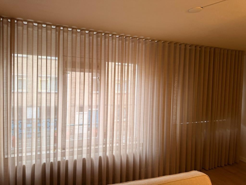 RAAMDECORATIE OP MAAT | JALOEZIEËN & GORDIJNEN | NOVANTA, Ophalen of Verzenden, Nieuw, 200 cm of meer, 200 cm of meer