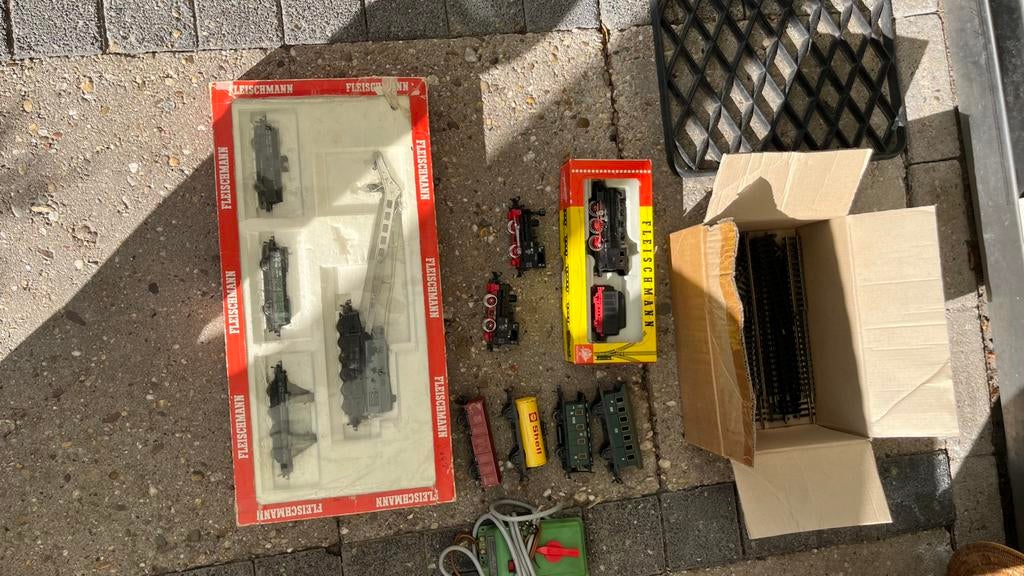 Fleischmann treinst, Ophalen of Verzenden, Gelijkstroom, Wagon, Fleischmann