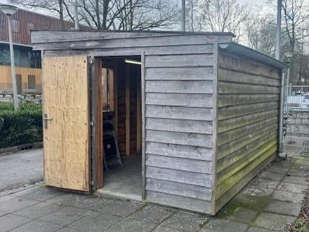 Tuinhuis/Cave/Schuur, Ophalen, 250 tot 500 cm, Schuur, 2 ramen