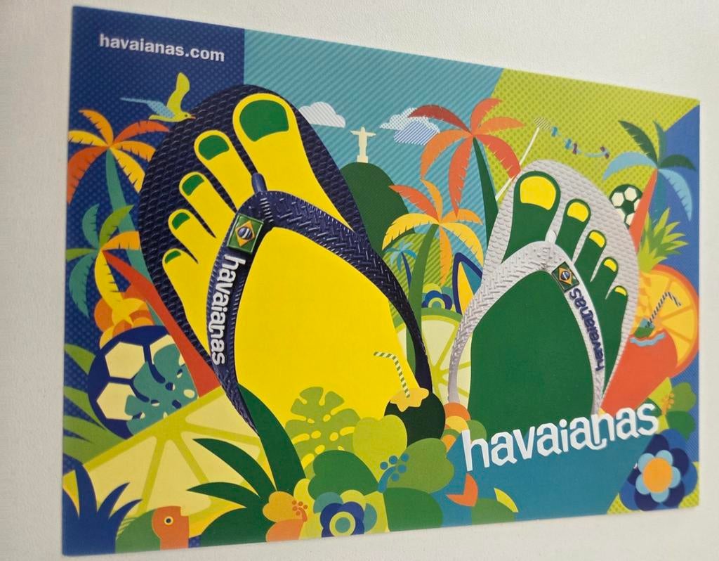 Havaianas - Teenslippers, Verzenden, 1980 tot heden, Ongelopen, Overige thema's