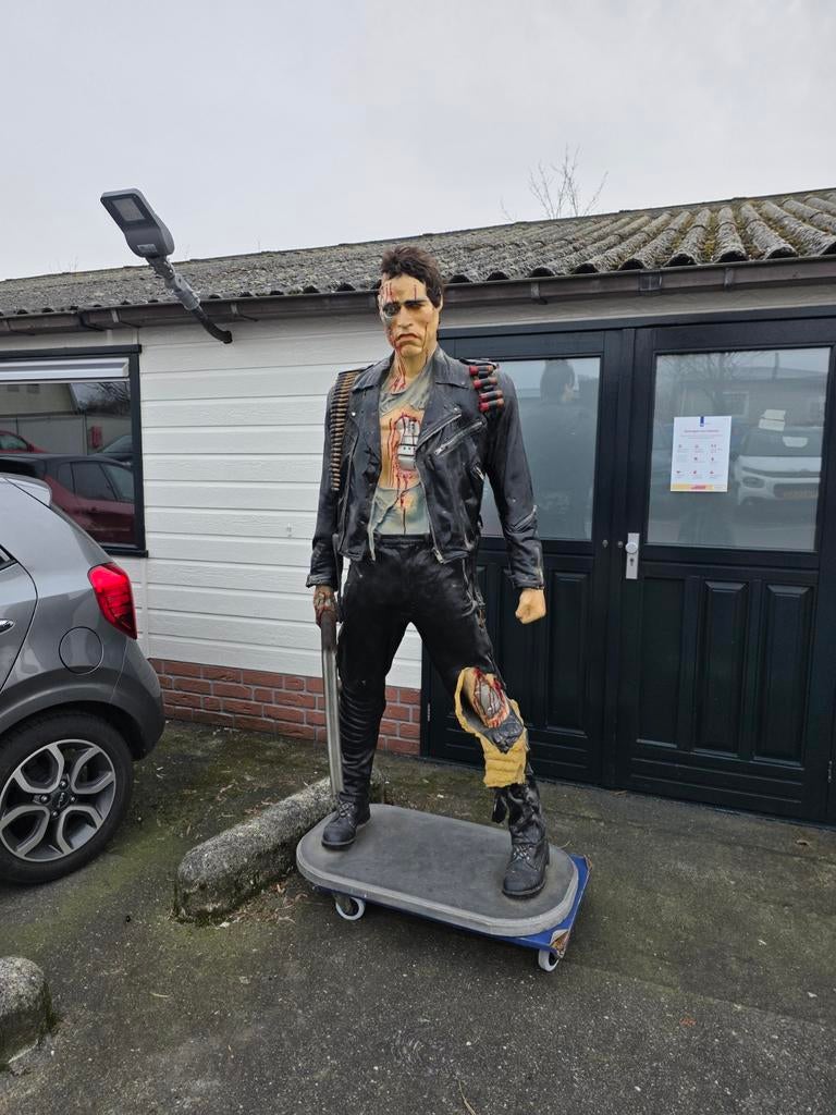 Arnold Schwarzenegger uit film Terminator 2Judgment Day, Ophalen of Verzenden