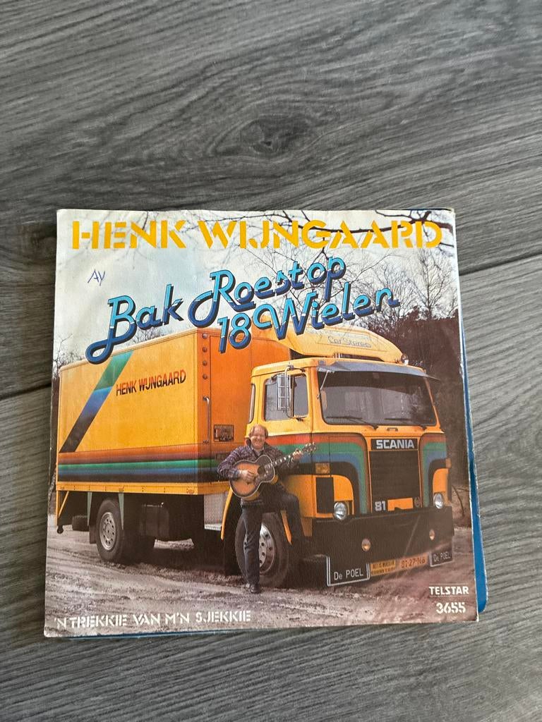 Henk wijngaard bak roest, Cd's en Dvd's, Vinyl | Nederlandstalig, Ophalen of Verzenden, Zo goed als nieuw, Overige formaten, Levenslied of Smartlap