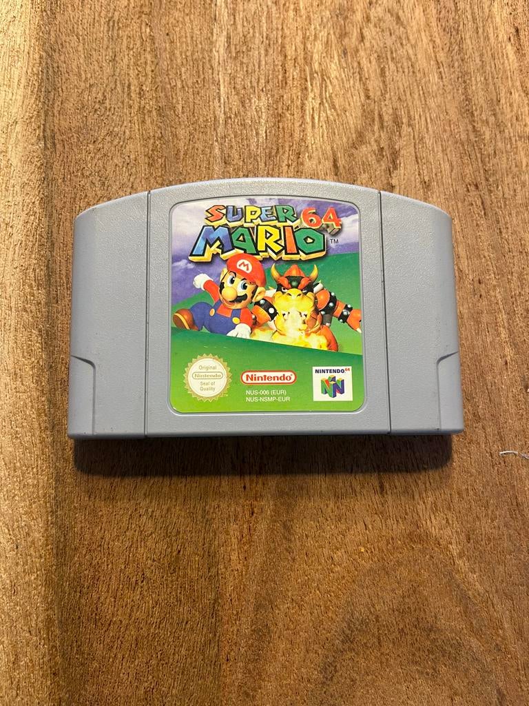 Super Mario 64 - Losse Cassette (N64), Spelcomputers en Games, Gebruikt, 1 speler, Ophalen of Verzenden, Vanaf 3 jaar