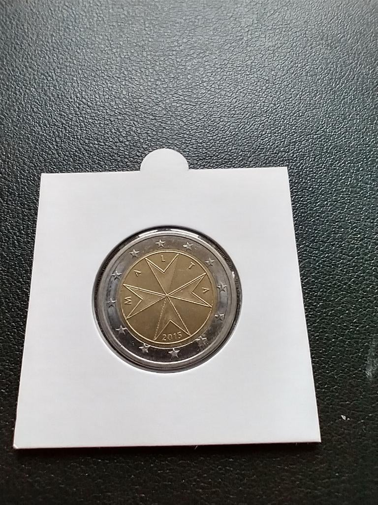 Malta 2 euro 2015, Postzegels en Munten, Munten | Europa | Euromunten, Verzenden, Malta, 2 euro, Losse munt