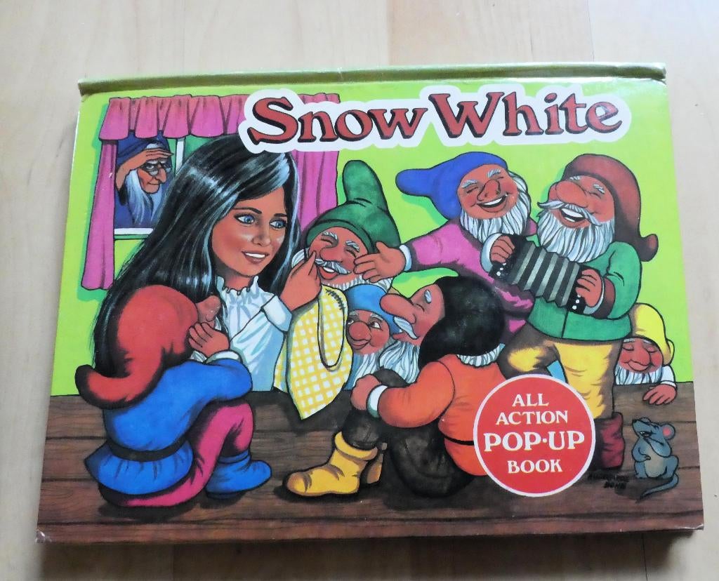 Snow white kubasta pop up boek1971., Ophalen of Verzenden, Zo goed als nieuw