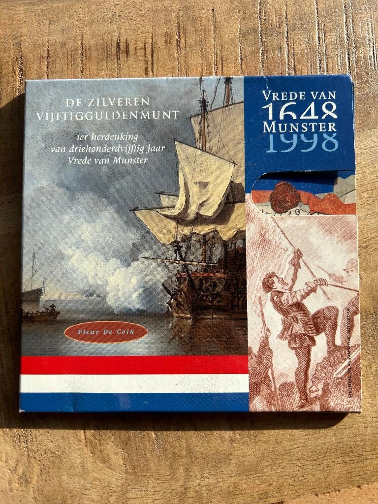 De zilveren 50 gulden munt, Ophalen of Verzenden, Koningin Beatrix, 50 gulden