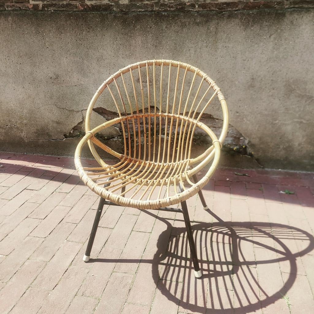 Vintage rohé Noordwolde stoel 149 dirk van sliedrecht, Verzamelen, Ophalen, Huis en Inrichting