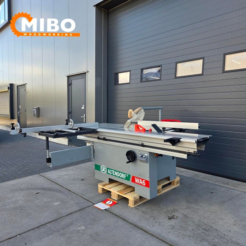 Altendorf formaatzaag 2600mm compact ** ritser ** Garantie, Doe-het-zelf en Verbouw, Gereedschap | Zaagmachines, Altendorf scm robland hammer felder