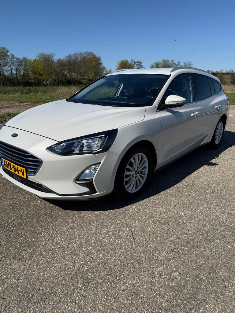 Ford Focus 2.0 Ecoblue 150pk 2020 Wit, Auto's, Ford, Euro 5, Zwart, 4 cilinders, Wit