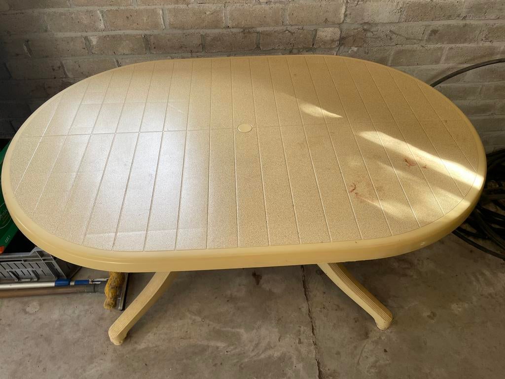 hartman tuintafel ovaal, Ophalen, Ovaal, Kunststof