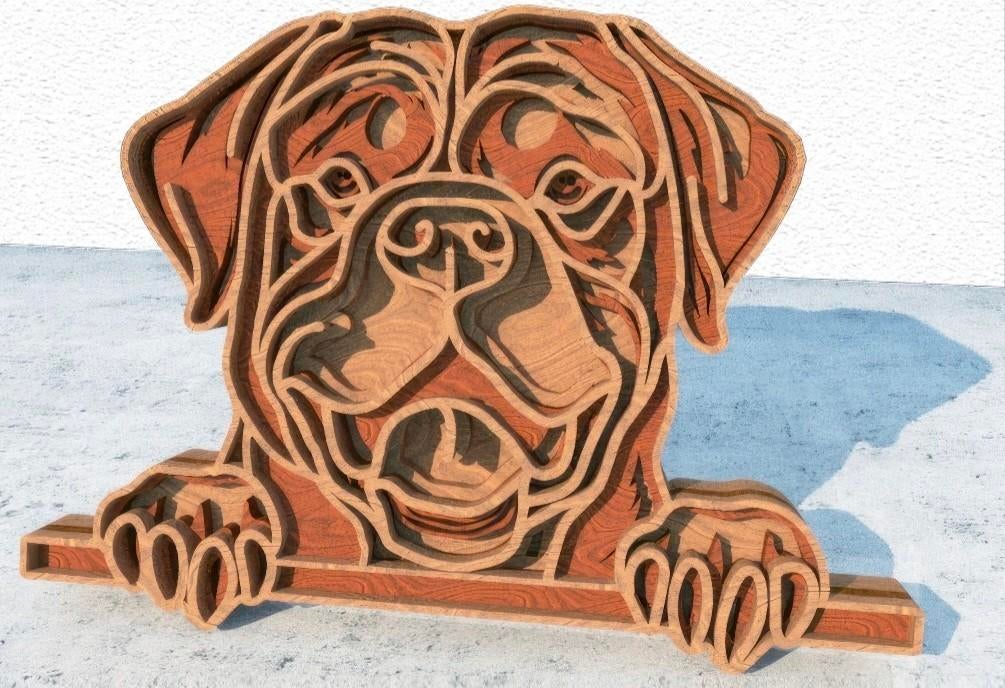 3D honden en schotse hooglander, Ophalen of Verzenden, Nieuw