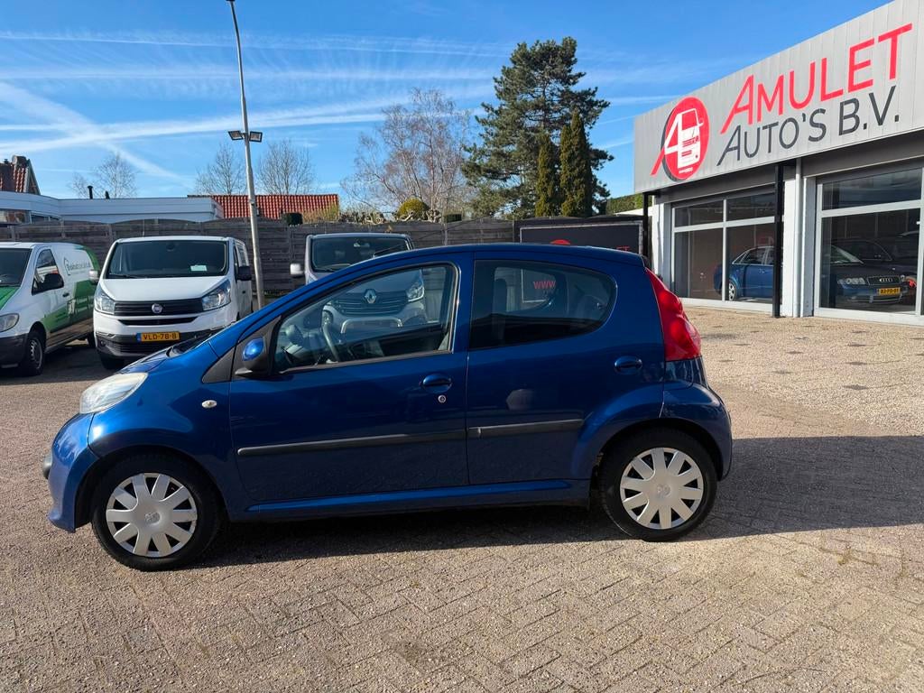 Peugeot 107 1.0-12V,XR,5-DRS,AIRCO,3-2007: 1149,-, Auto's, Peugeot, Voorwielaandrijving, Stof, Gebruikt, Zwart