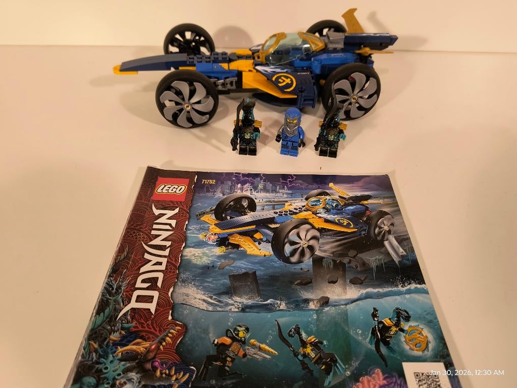 LEGO Ninjago 71763 Lloyd’s Race Car EVO, Ophalen of Verzenden, Zo goed als nieuw, Complete set, Lego