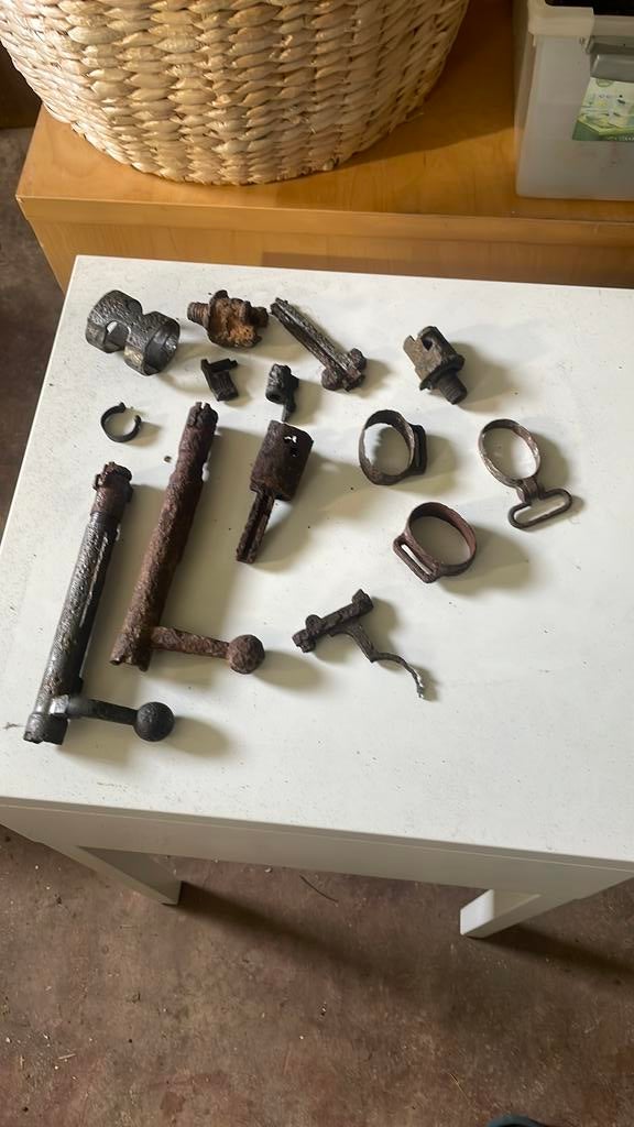 Bodemvondstjes K98, Ophalen, Landmacht, Duitsland, Hulzen of Bodemvondsten