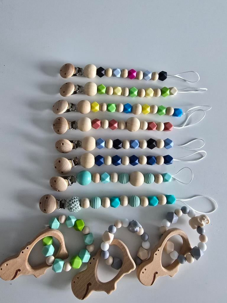 Speenkoord en bijtring, Ophalen of Verzenden, Nieuw, Overige typen