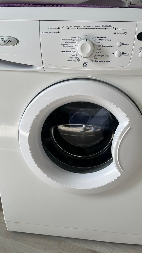 Wasmachine Whirlpool, Ophalen of Verzenden, Zo goed als nieuw, 85 tot 90 cm, 1200 tot 1600 toeren