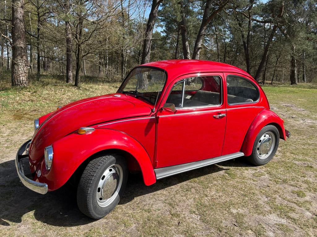 Volkswagen Kever 1200 1.2 1972 Rood, Auto's, Volkswagen, Particulier, Benzine, Hatchback, Handgeschakeld, Origineel Nederlands