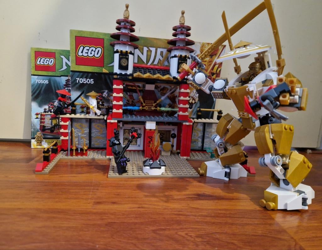Lego ninjago 70505 tempel van het licht., Ophalen of Verzenden, Zo goed als nieuw