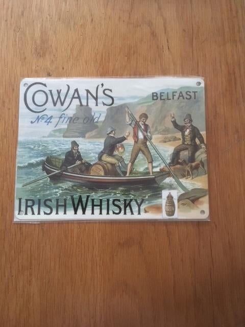 Whisky reclameplaten, Ophalen of Verzenden, Nieuw, Reclamebord