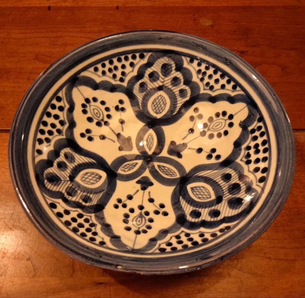 Wandbord of -kom. Marokkaans. Safi, Marokko., Ophalen of Verzenden