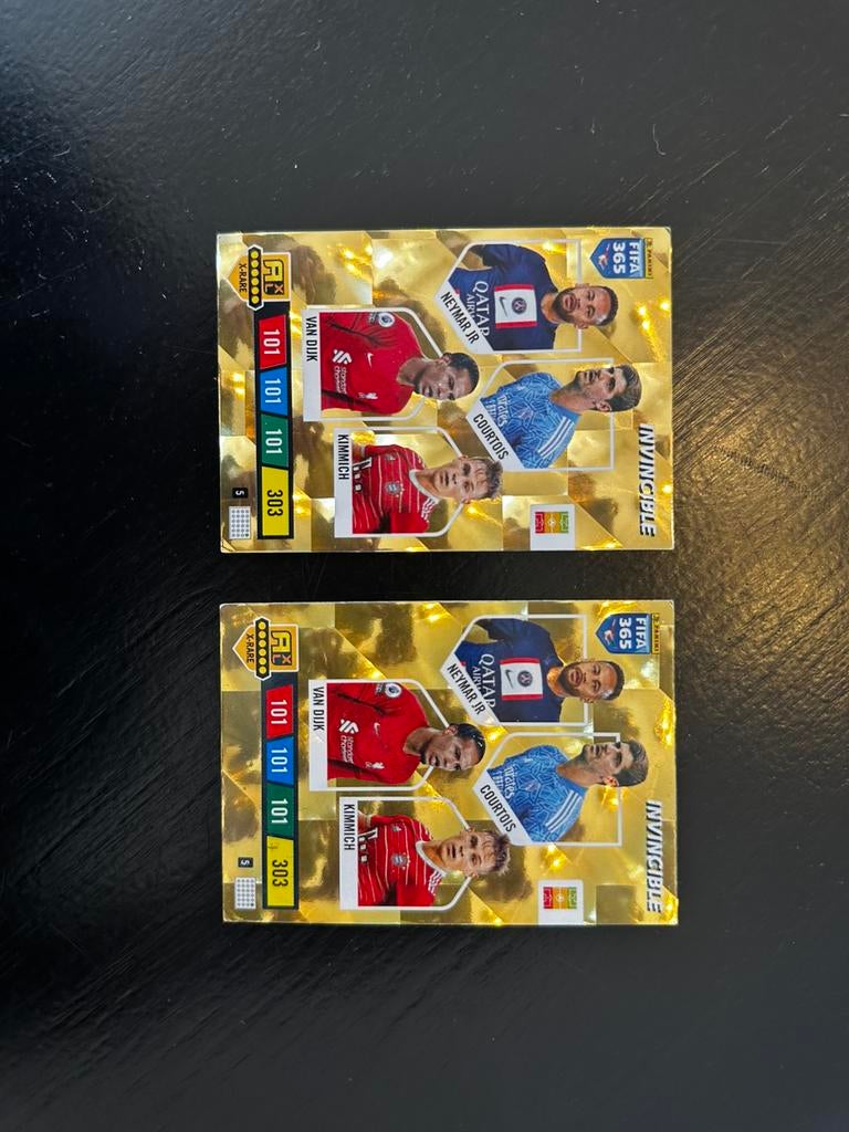 Fifa 365 2024 - invincible van dijk neymar jr, Hobby en Vrije tijd, Stickers en Plaatjes, Ophalen of Verzenden, Zo goed als nieuw