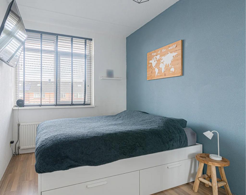 IKEA Bed 140x200 met opberglades, Ophalen, Gebruikt, -, Wit