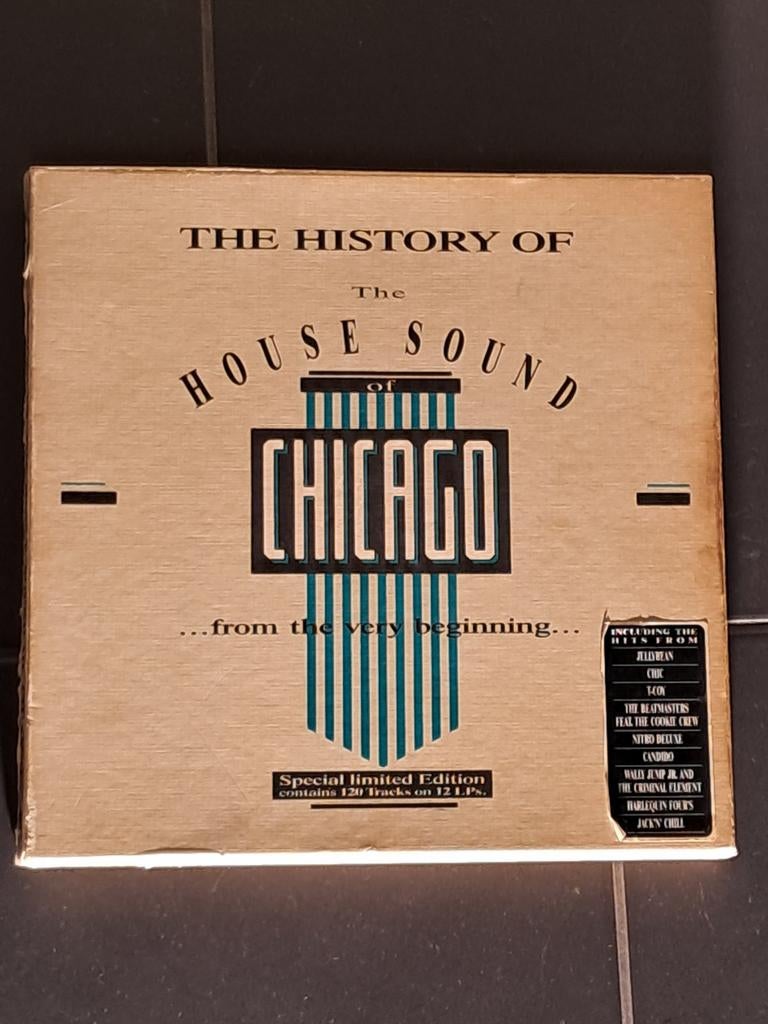 Various - THE HISTORY OF THE HOUSE SOUND OF CHICAGO 12LP BOX, Ophalen of Verzenden, Zo goed als nieuw, 12 inch, Disco