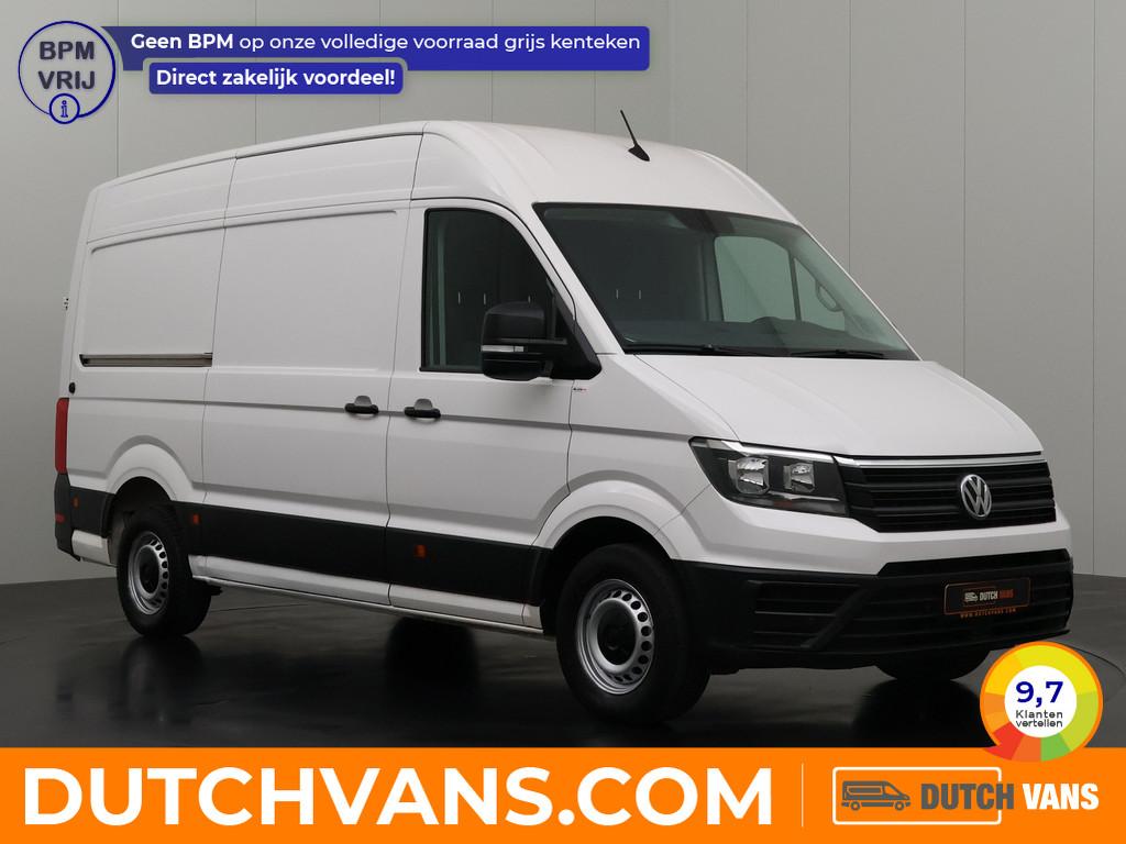 Volkswagen Crafter 2.0TDI L3H3 | Navigatie | Camera | Airco, Stof, Gebruikt, Zwart, Volkswagen